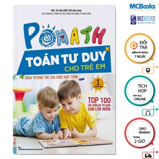 Sách - Pomath 1 – Toán Tư Duy Cho Trẻ Em Từ 4 – 6 Tuổi
