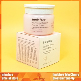 Kem Dưỡng Trắng Da Nâng Tone Innisfree Jeju Cherry Blossom Tone-Up Cream