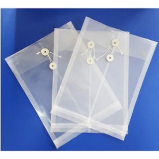 Túi hồ sơ, túi clear Trà My buộc dây khổ F4 119