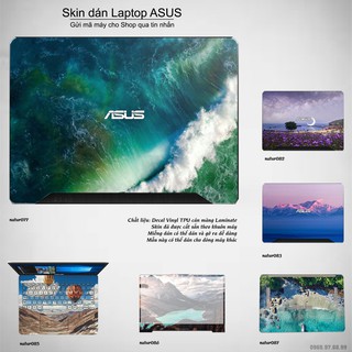 Skin dán Laptop Asus in hình thiên nhiên nhiều mẫu 4 (inbox mã máy cho Shop)
