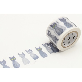 (Chiết theo chu kỳ) Băng dính washi tape mèo đen