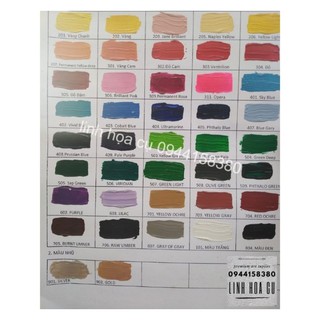combo 40 lọ màu chiết Acrylic 40ml