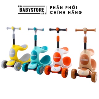 Xe trượt scooter 3 bánh 808 - Xe trượt có ghế siêu xinh cho bé