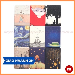 [PPW5] Bao da Cover cho Kindle Paperwhite 5 - Lô 2 - Họa tiết sống động, ốp sau PVC - Smartcover tự động tắt mở
