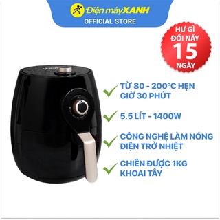 Nồi chiên không dầu Ferroli FAF-5.0M3 5.5 lít công suất 1400W - Hàng chính hãng BH 12 tháng