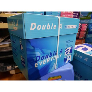 1 Thùng Giấy  A5/70gsm Double A, 1 Thùng 10 Ram, 500 Tờ/Ram - Nhập khẩu Thai Lan [ Giá Bán Buôn )