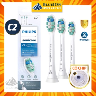 [Hàng Mỹ] Đầu bàn chải điện Philips Sonicare C2 Optimal Plaque Control