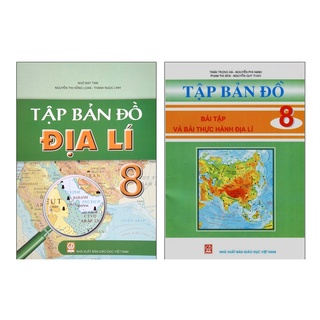Sách - Tập bản đồ Địa Lí 8