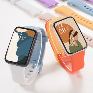 Dây Đeo Thay Thế Chất Liệu Silicon Màu Trơn Cho Xiaomi Mi Band 7 pro Xiaomi miband 7 pro 7pro