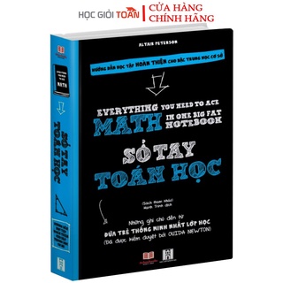 [Mã BMBAU50 giảm 7% đơn 99K] Sách : Sổ Tay Toán Học - Sách Tham Khảo Toán ( Dành Cho Bé Từ 9 tuổi - THCS )