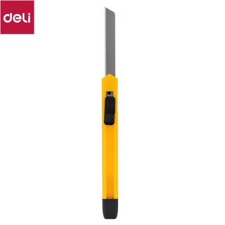 Dao rọc giấy nhỏ Deli - Vàng - Combo 2 chiếc - E2051 [Deli]