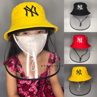 [Cho BÉ 2-5 tuổi] NÓN CHỐNG DỊCH, BỤI- CÓ KHOÁ KÉO- BUCKET CHỮ