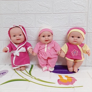 {Đủ Mẫu) Búp Bê Nhựa Tái Sinh 24 cm Style Jc Toys Berenguer Baby Full Silicon 10 icnh Doll