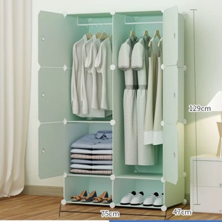 [TẶNG 1 TREO ĐỒ] TỦ NHỰA LẮP RÁP ĐA NĂNG 6 Ô VÀ 2 Ô GIÀY SÂU 47cm. Tuỳ chọn mẫu