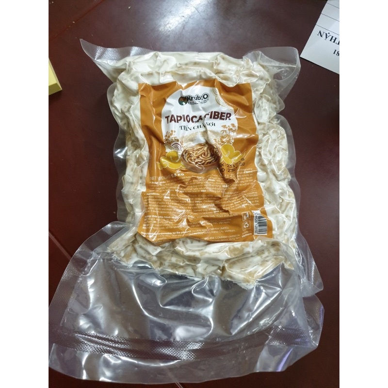 Trân châu sợi caramel