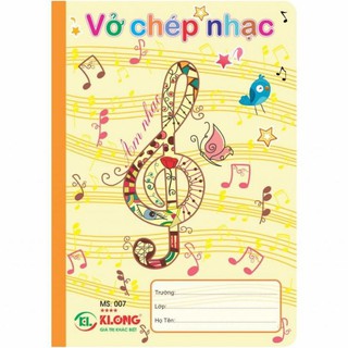 vở chép nhạc