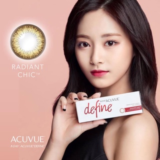 Kính áp tròng có màu 1 ngày ACUVUE Define Radiant Chic - 1 chiếc