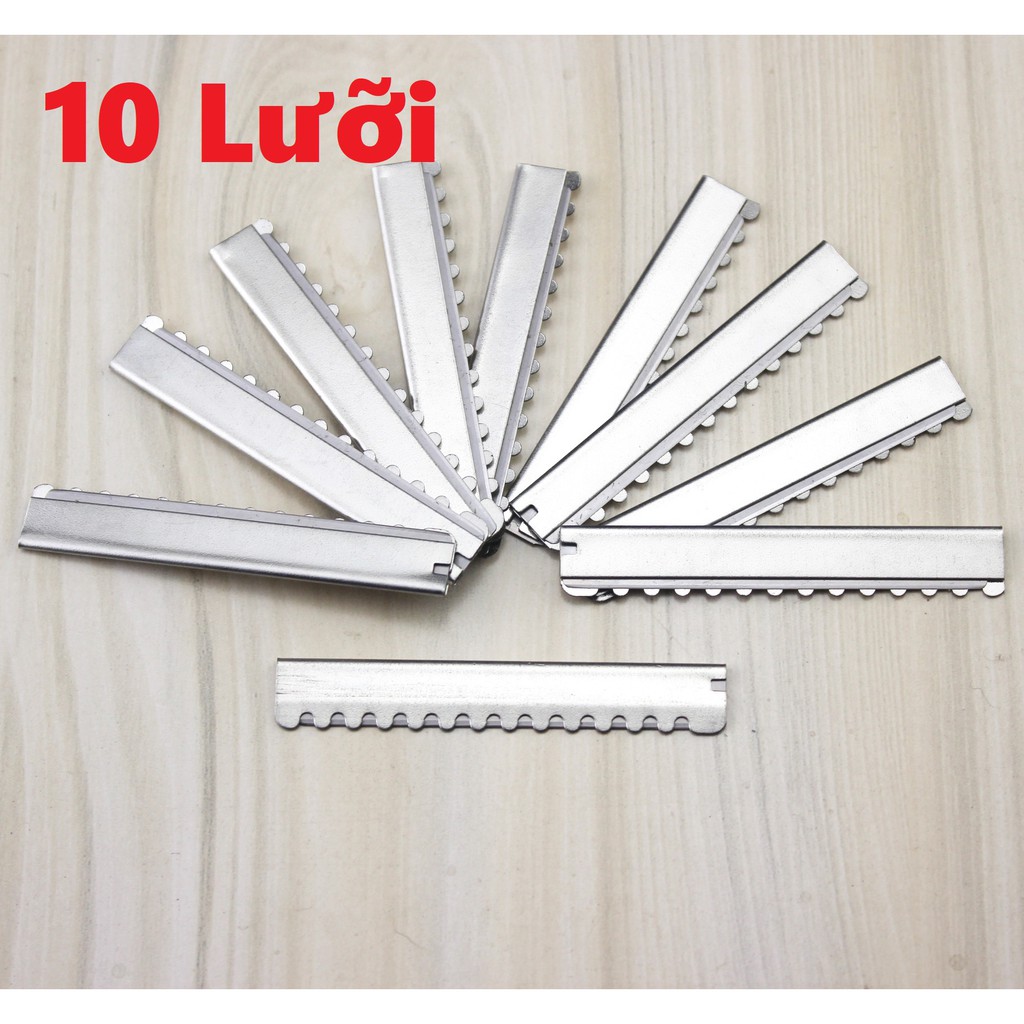 Lưỡi Dao Rọc Tóc - Bộ 10 lưỡi