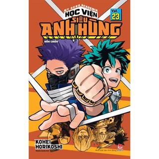 Truyện tranh Học viện siêu anh hùng - Tập 23 - My Hero Academia - Boku No Hero Academy - NXB Kim Đồng