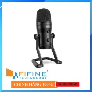 FIFINE K690 - HÀNG CHÍNH HÃNG - Mic thu âm cài áo có dây dành cho Máy tính cổng USB