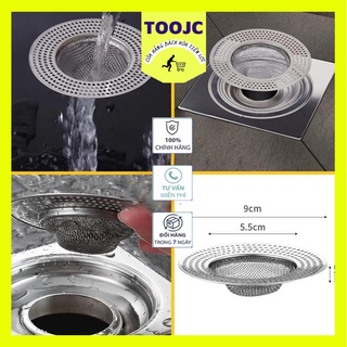 Lọc rác inox nhà tắm, không rỉ sét, không biến dạng, lọc inox
