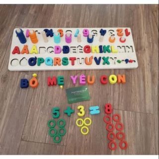 Cọc số chữ tiếng việt