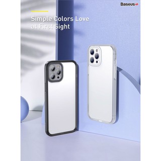 Ốp lưng chống sốc cho các dòng iPhone 12 Baseus Camera Lens Protector Frame Case