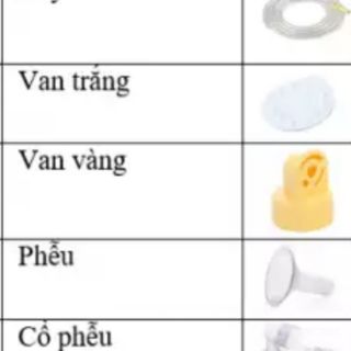 [GaiA] Van vàng máy hút sữa dùng cho máy GaiA và pump