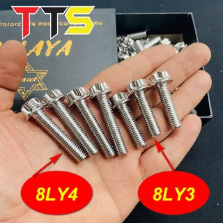 ỐC SALAYA ĐẦU CAO 8LY, SIZE 8LY30 - 8LY40 BẮT HEO DẦU, CHÂN PHUỘC, GÁC CHÂN CÁC LOẠI XE