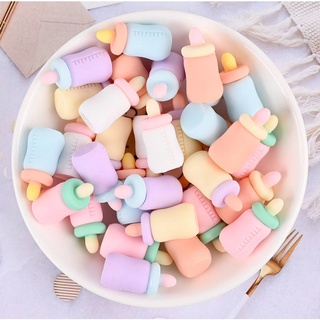 Mô hình bình sữa mini trang trí nhà búp bê, Dollhouse DIY