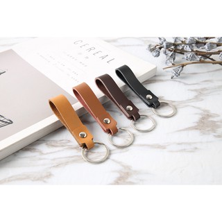 Móc Khóa Dây Da Bò keychain  Nhiều Màu Thời Trang