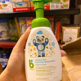 Dung dịch sát khuẩn tay khô Babyganics 250ml - Hàng chuẩn Mỹ