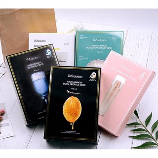 Hộp 10 Miếng Mặt nạ giấy JM Solution Mask 30ml x10