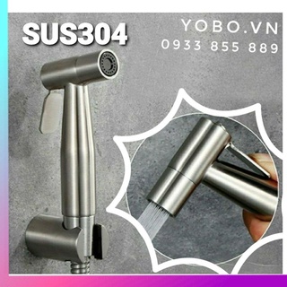 VÒI XỊT PHÒNG TẮM  INOX CAO CẤP-VÒI XỊT VỆ SINH INOX SUS 304 DÂY DÀI 1,4 M -YOBO.VN