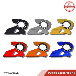 [BAO ĐỔI TRẢ] ĐUÔI CÁ (CHE NHÔNG) K8 CÓ ĐÈN CHO XE EXCITER 150