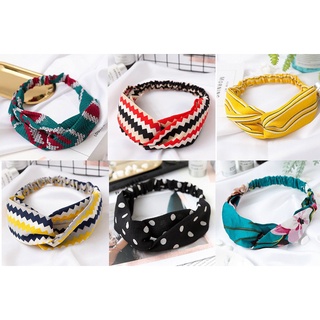 Combo 5 băng đô vải sắc màu thời trang