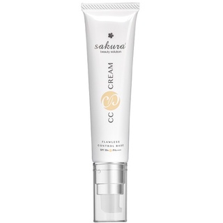 [CHÍNH HÃNG SAKURA] KEM TRANG ĐIỂM CHỐNG NẮNG SAKURA CC CREAM FLAWLESS CONTROL 1.5G – KEM MAKE UP CHỐNG NẮNG