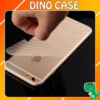 Miếng Dán Carbon Mặt Sau cho 11 Pro / 11 Pro Max X XsMax Iphone 6 6plus 7plus 8plus