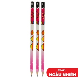 Vỉ 3 Bút Chì Gỗ 2B Thiên Long GP-03 (Mẫu Màu Giao Ngẫu Nhiên)