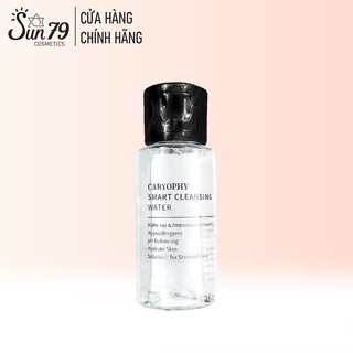 MINI Nước Tẩy Trang Giúp Làm Sạch Da, Tẩy Tế Bào Chết ,Dành Cho Da Mụn 5in1 Caryophy Smart Cleansing 60ml