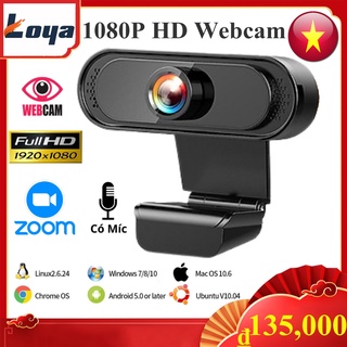 Webcam 1080p Full HD Webcam Máy Tính Có Mic camera laptop 1080p 720P Cho Máy Tính Bàn cam PC laptop Camera máy tính
