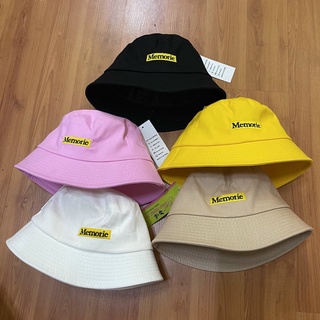 Nón Tai bèo Vành Cụp Nam Nữ Memorie thể thao, mũ bucket unisex phong cách đa dạng chất vải thoáng mát