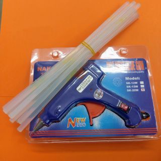Combo súng bắn keo bé và 10 thanh keo bé dài 25cm