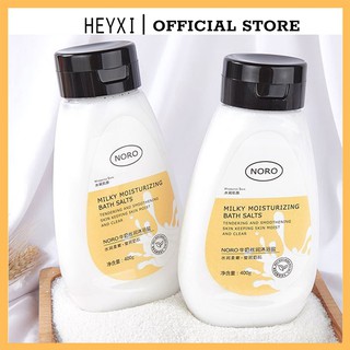Sữa tắm NORO Sữa tắm muối biển tẩy tế bào chết toàn thân 400g NTTBC2