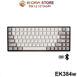 Bàn phím cơ không dây EDra EK384W Gateron Switch (Blue /Brown/Red )
