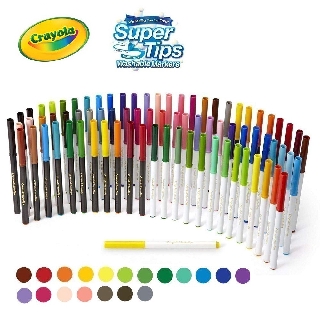 Bút marker Crayola Super tips bán lẻ