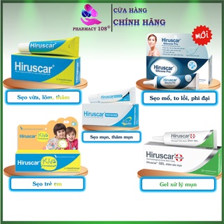 Gel làm mờ sẹo mụn và thâm mụn Hiruscar post acne 5g &amp; 10g