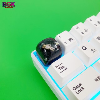 Keycap Lẻ hình Phi Hành Gia ngoài vũ trụ cực đẹp SA  Doom profile ( keycap resin độc lạ )( Keycap Artisan )