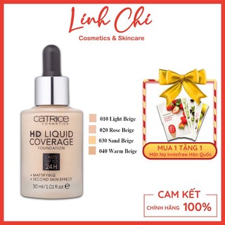 Kem Nền Catrice HD Liquid Coverage Foundation