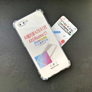 Ốp lưng Oppo A3S - A5 - Realme C1 dẻo Trong suốt Chống sốc